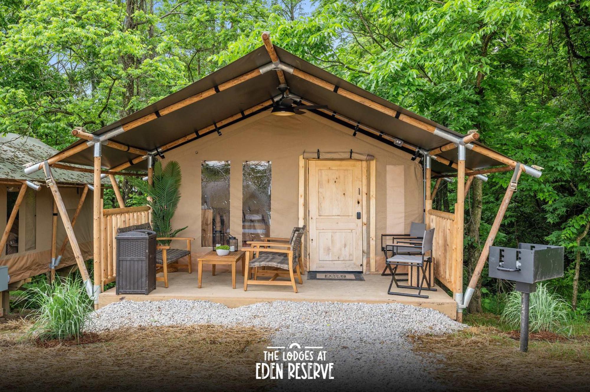 The Lodges At Eden Reserve - Safari Tents Williamstown Bagian luar foto